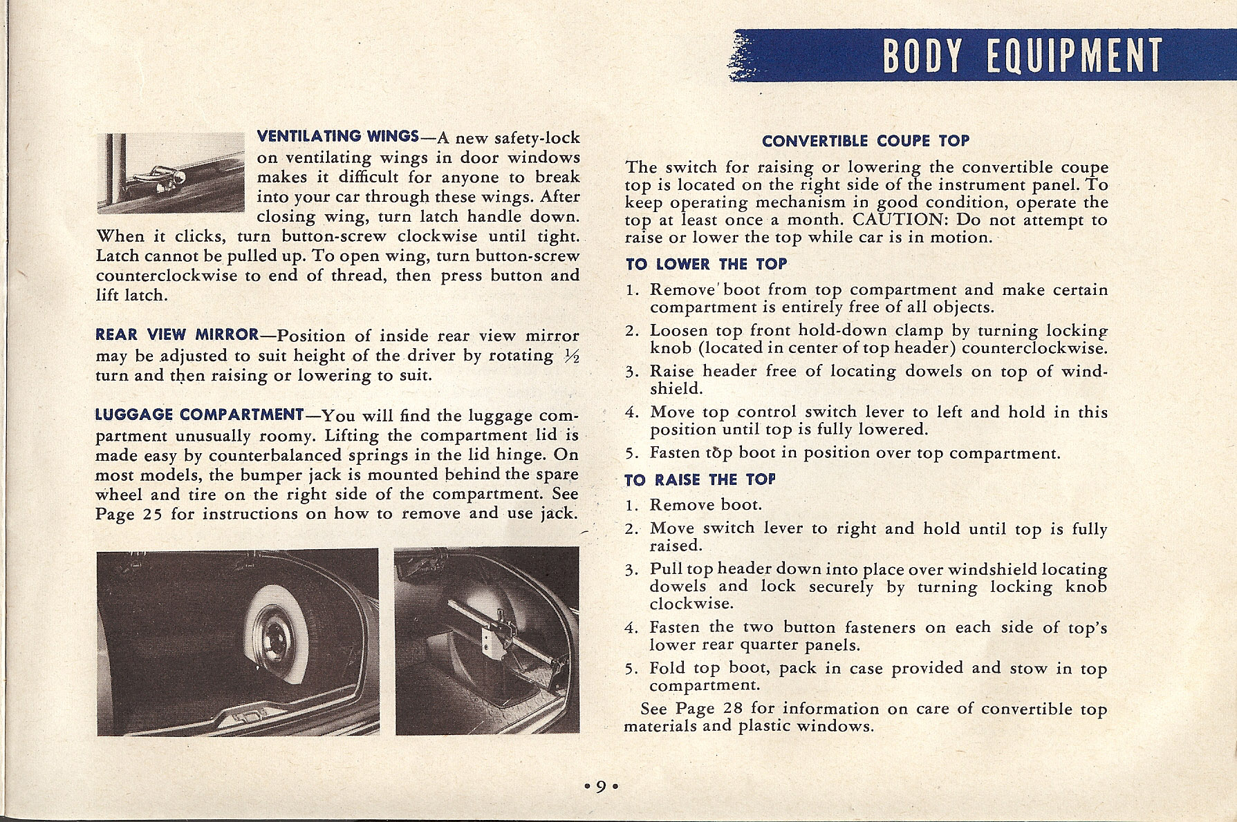 1949 Dodge D29 and D30 Manual Page 12